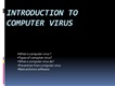 কম্পিউটার ভাইরাস ও মুক্তির উপায়( Details About Virus)