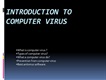 কম্পিউটার ভাইরাস ও মুক্তির উপায়( Details About Virus)