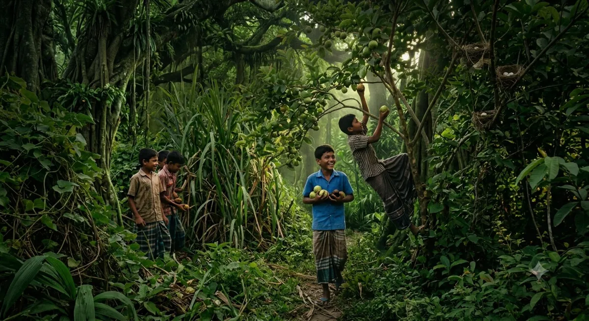 ঝোপের আড়ালে লুকিয়ে থাকা এক গোপন রাজ্য