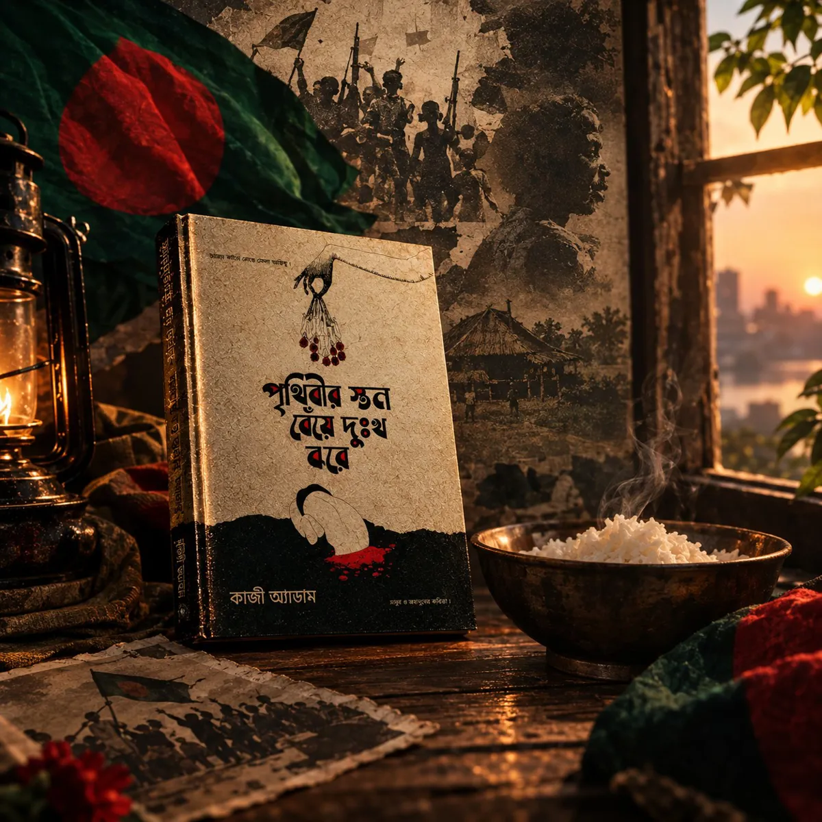 পতাকার নিচে ভাত