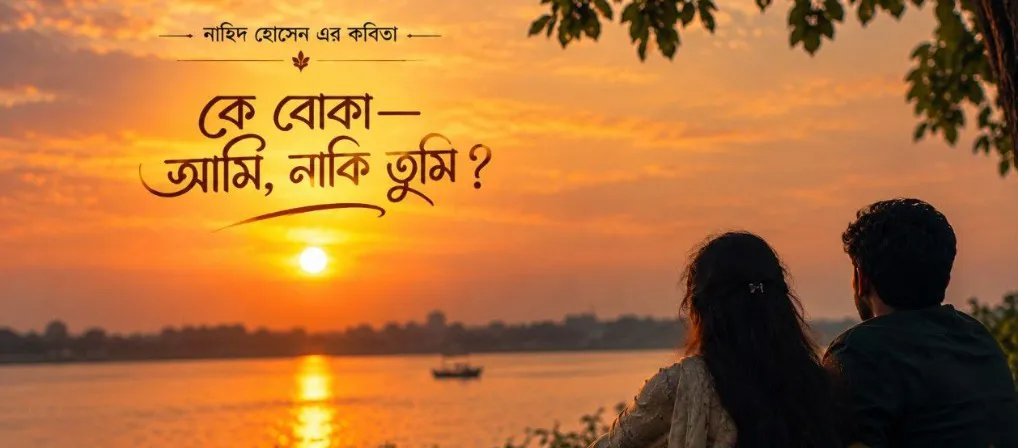 কে বোকা—আমি, নাকি তুমি?