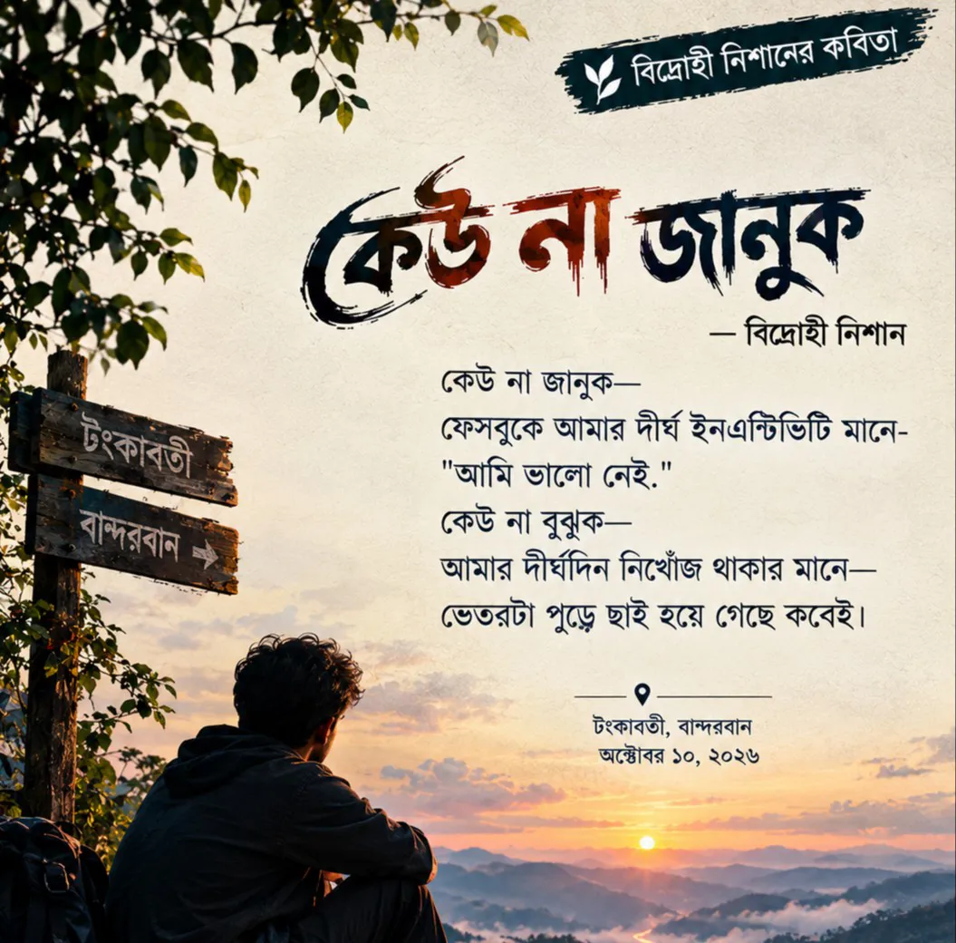 কেউ না জানুক