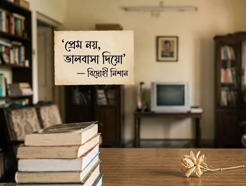 প্রেম নয়, ভালবাসা দিয়ো