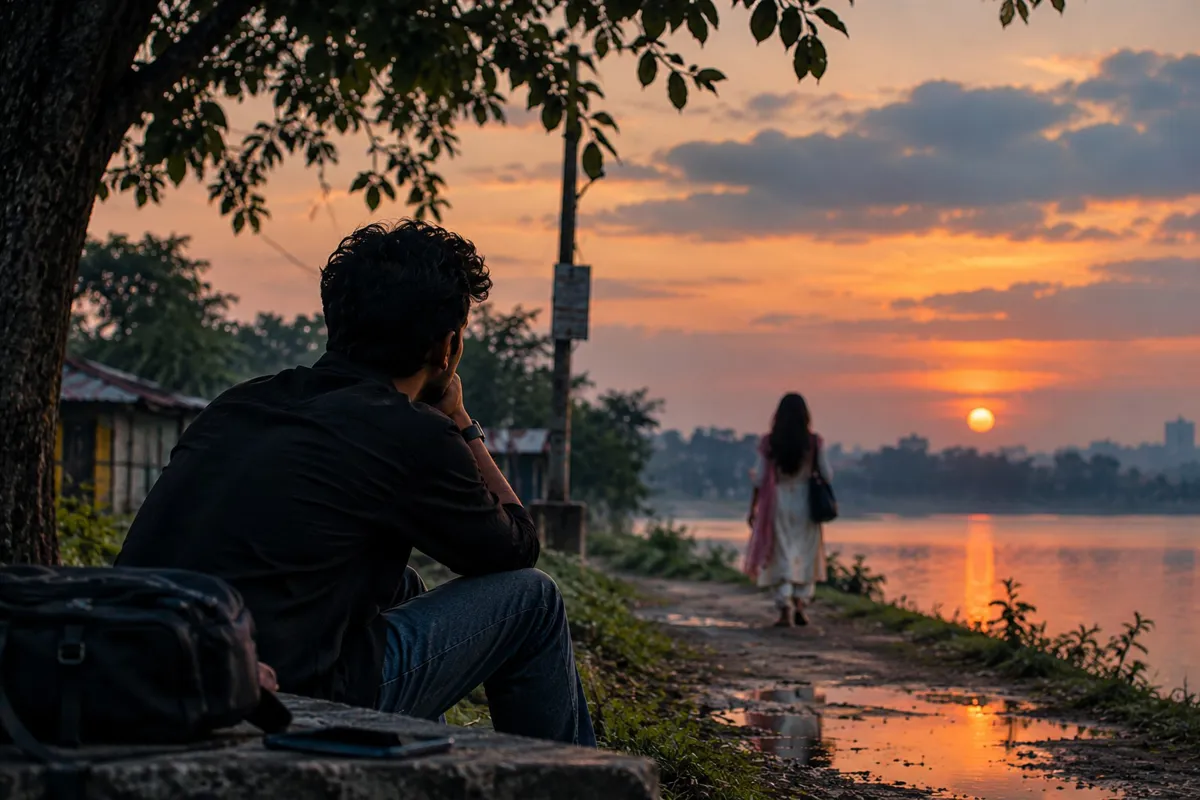 নীরবতার ওপারে তুমি