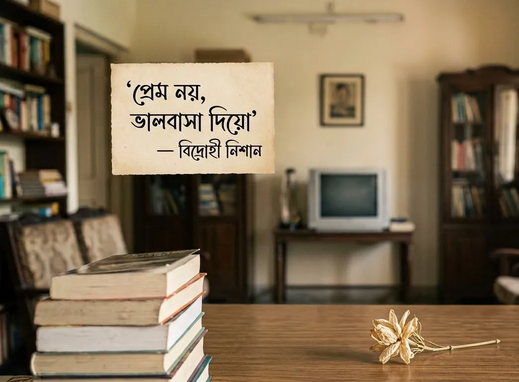 প্রেম নয়, ভালবাসা দিয়ো
